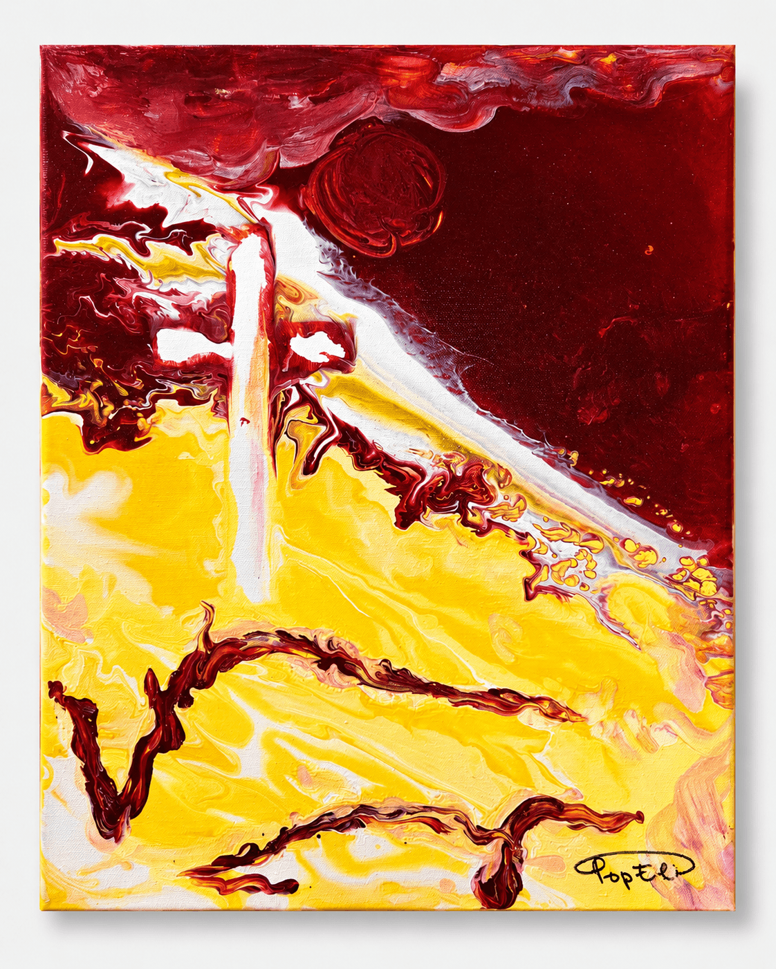 Solar Passage, original abstract painting